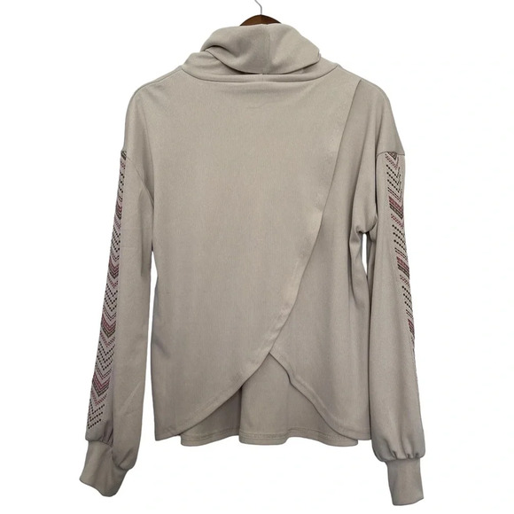 Savanna Jane Long Sleeve Cowl Neck Sweater Size Large NWT - Picture 1 of 10